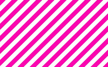 Kusursuz köşegen, beyaz ve pembe desenli şerit arka plan. Basit ve yumuşak köşegen çizgili arka plan. Retro ve klasik tasarım konsepti. Broşür, broşür, poster, fon vesaire için uygun.