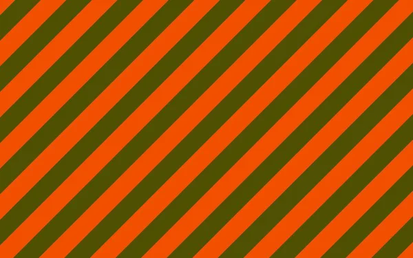 Senza Soluzione Continuità Diagonale Verde Oliva Arancione Modello Striscia Sfondo — Foto Stock