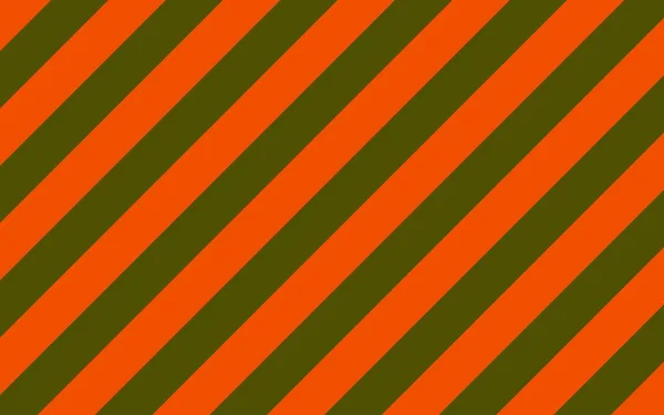 Senza Soluzione Continuità Diagonale Verde Oliva Arancione Modello Striscia Sfondo — Foto Stock