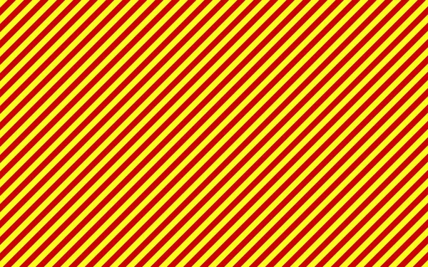 Безшовний Діагональний Червоний Жовтий Візерунок Простий Який Діагональний Смугастий Фон — стокове фото