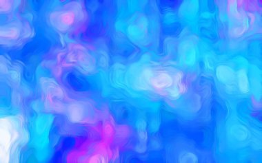 Renkli soyut suluboya arka plan. Renkli soyut fırça darbeleri. Renkli fırça sanat arka planı. Dijital resim. Modern sanat. Çağdaş sanat.