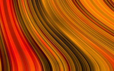 Dinamik renk serisi. Fütürist soyut renkli bir arka plan. Renkli dalgalı çizgileri olan sanatsal soyutlama. Renkli deforme çizgi dokuları. Yaratıcı çok renkli dalga çizgisi deseni.