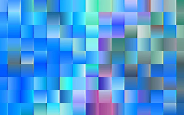 Boyutlu Küp Desenli Renkli Bir Arkaplan Renkli Soyut Mozaik Kareler — Stok fotoğraf