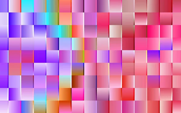 Fundo Colorido Com Padrões Cubo Quadrados Mosaico Abstratos Coloridos Projeto Fotografia De Stock