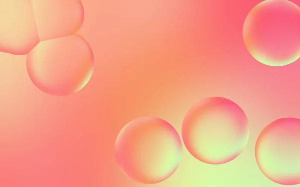 stock image Artistic 3D water bubble background. 3D illustration of transparent bubble drops on pastel gradient background. Pastel water bubbles. Suitable for poster, cover, backdrop, presentation, etc.