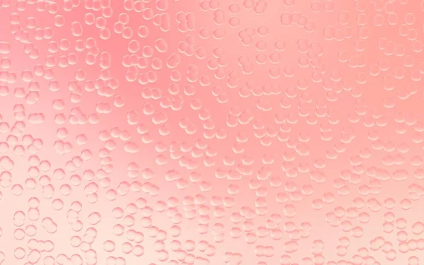 Schöne Wasserblase Hintergrund Illustration Von Transparenten Blasentropfen Auf Einem Glatten — Stockfoto