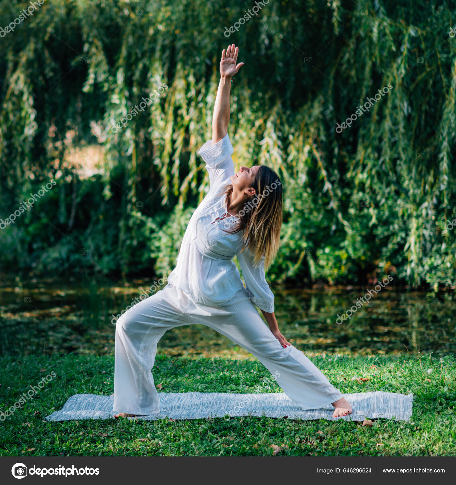 Yoga Pose Primer: Virabhadrasana I - The Peaceful Warrior - YogaUOnline