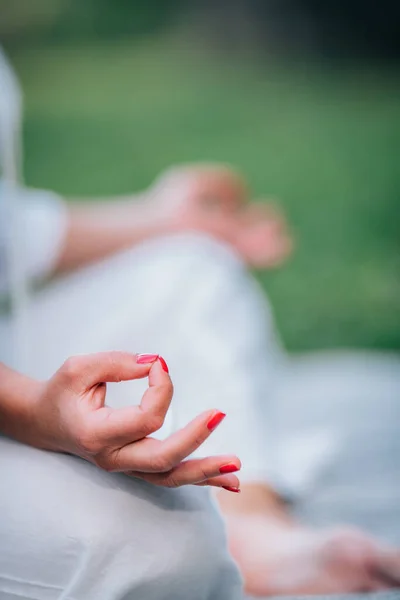 Mindfulness Dettaglio Meditazione — Foto Stock