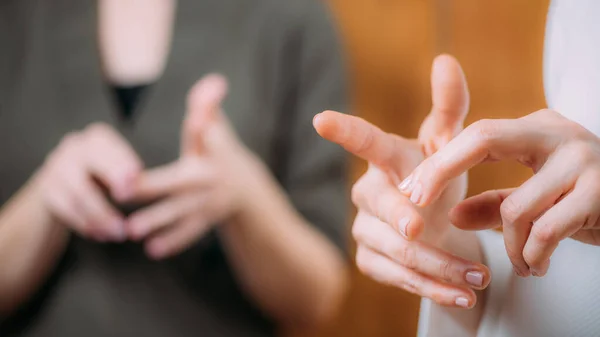 Eft Emotional Freedom Finger Tapping Technique Bilanciamento Pericardium Meridian Chakra — Foto Stock