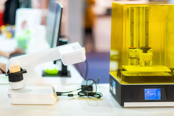 stock image Dentistry 3D printing at a Dental Clinic  