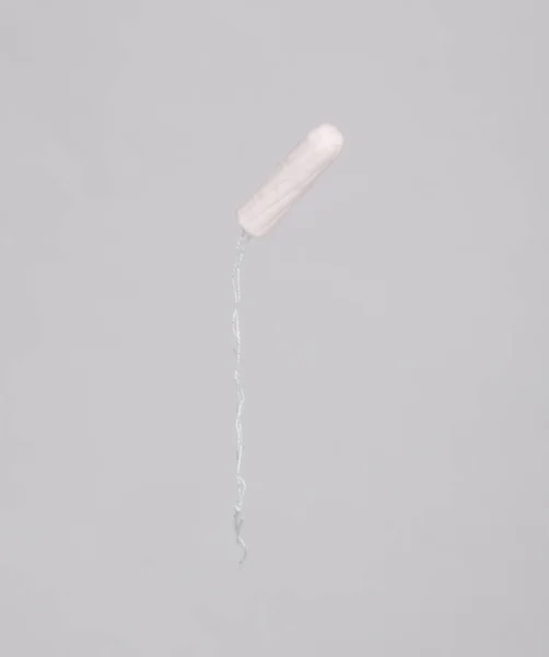 Tampon Close Gray Background — Stock Photo, Image