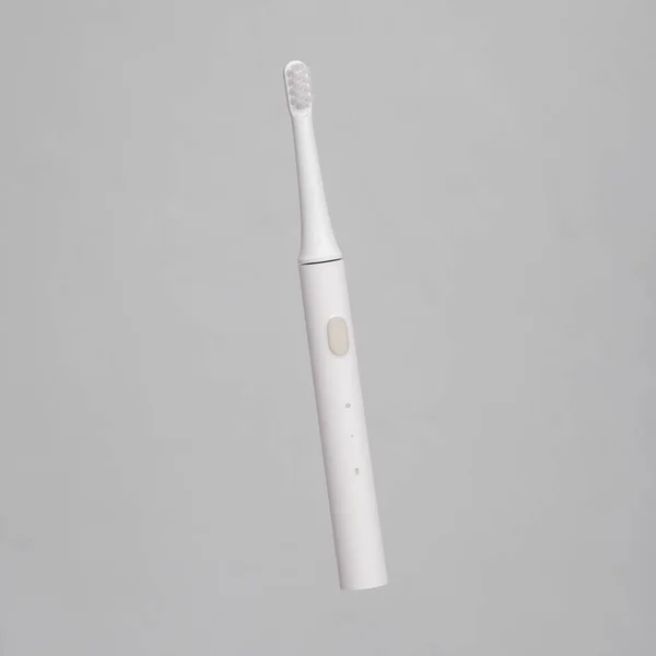 Ultrasonic Toothbrush Isolated Gray Background — Stock Photo, Image