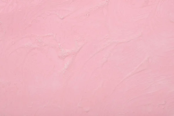 泡でピンクの背景 清掃コンセプト — ストック写真