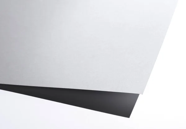 Sheet Paper Shadow Minimal Layout — Stock Photo, Image