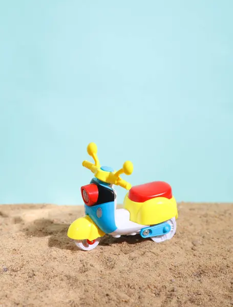 Spielzeug Roller Sand Lieferung Strandurlaub — Stockfoto