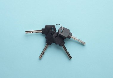 Grup mavi renkli tuşlar