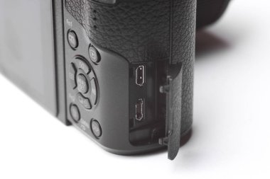 Kamerayı beyaz arkaplana bağlamak için kompartıman