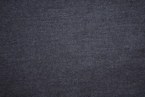 Koyu gri kot kumaşın dokusu