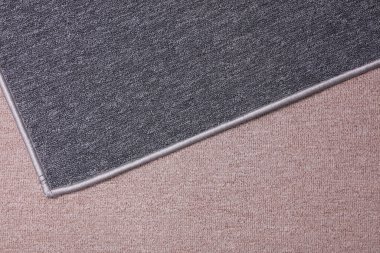 Bej ve gri kumaş halı dokusu