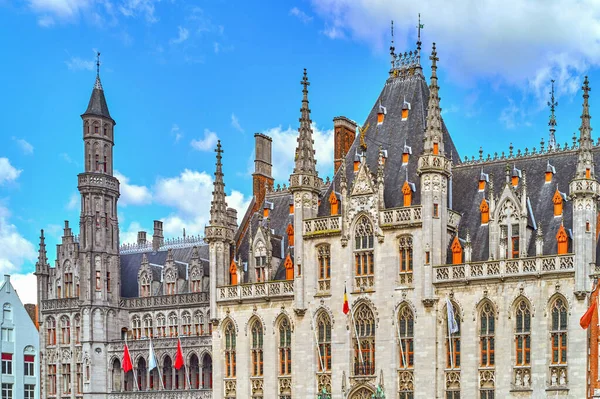 Brugge België Het Provinciaal Paleis Het Burgplein — Stockfoto