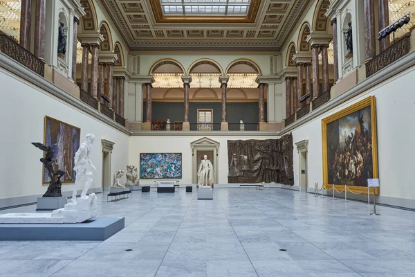 Brussels Beigium Вересня 2018 Скульптури Картини Королівському Музеї Образотворчих Мистецтв — стокове фото