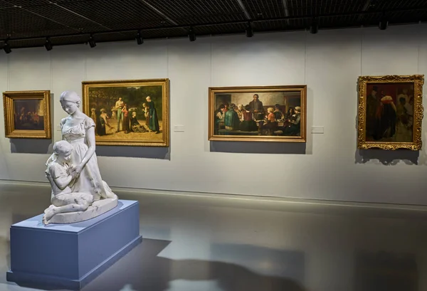 Brüksel Beigium Eylül 2018 Kraliyet Güzel Sanatlar Müzesi Nin Fin — Stok fotoğraf
