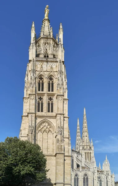 France Bordeaux Pey Berland Bell Tower Andrew Cathedral — Stockfoto