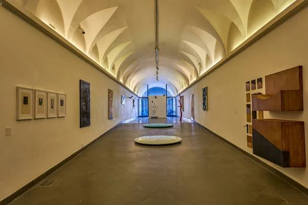 Neapol Itálie Červenec 2019 Hrad Elma Galerie Muzea Dvacátého Století — Stock fotografie
