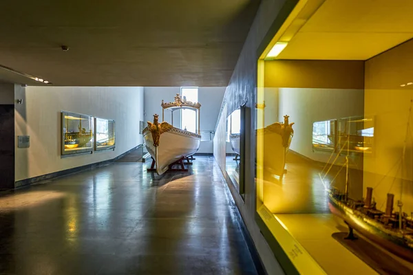 意大利那不勒斯 2019年7月1日 萨沃伊的乌姆贝托一世14平方王矛在圣马丁诺查特豪斯博物馆展出 — 图库照片