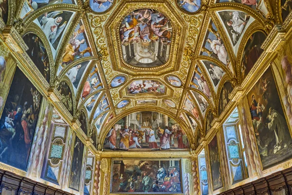 Neapel Italien Juli 2019 Der Kapitelsaal Der Kartause Von San — Stockfoto