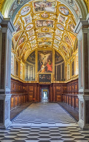 意大利那不勒斯 2019年7月1日 圣马丁诺特许屋的面试和会客室大厅 — 图库照片