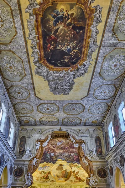 Неаполь Италия 2019 Часовня Собора Санта Мария Ассунта Известная Собор — стоковое фото