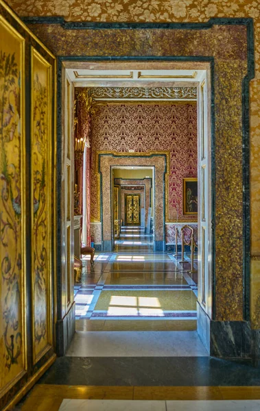 Naples Italie Mars 2019 Les Appartements Royaux Palais Royal — Photo