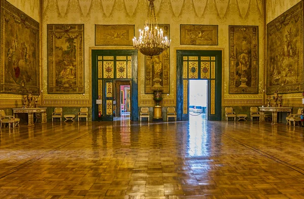 Неаполь Италия Марта 2019 Года Королевские Апартаменты Королевского Дворца — стоковое фото