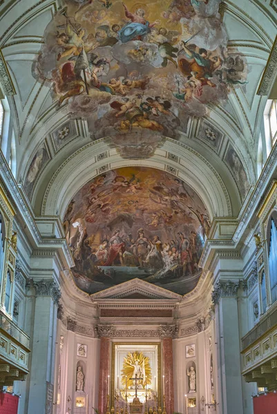 Παλέρμο Ιταλία Οκτωβρίου 2022 Κύριος Βωμός Του Πρωταρχικού Μητροπολιτικού Καθεδρικού — Φωτογραφία Αρχείου