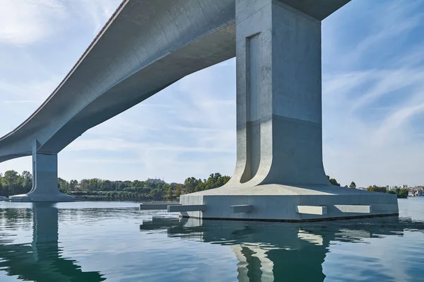 Taranto Itálie Detail Sklepa Mostu Punta Penna — Stock fotografie