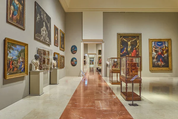 Modena Italien Mars 2019 Palazzo Dei Musei Målningarna Estense Gallery — Stockfoto