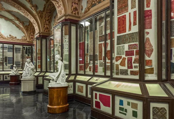 意大利莫迪纳 2019年3月5日 Palazzo Dei Musei 市民博物馆的大理石大厅 — 图库照片
