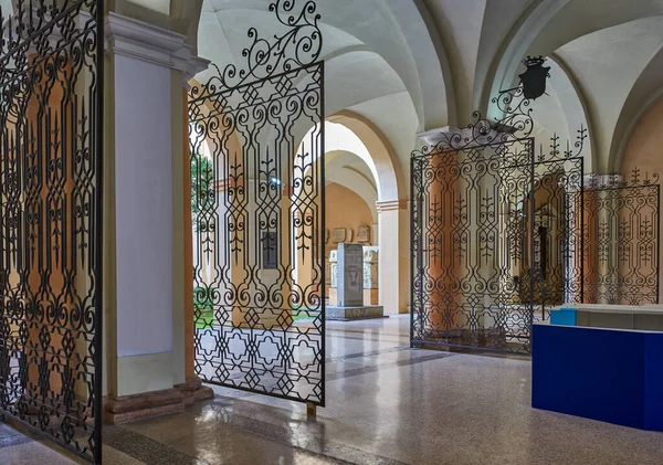 Modena Italië Maart 2019 Toegangspoorten Van Het Palazzo Dei Musei — Stockfoto