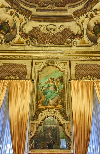Modena Itália Março 2019 Palácio Câmara Municipal Sala Tapeçarias — Fotografia de Stock