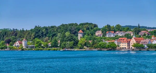 Uberlingen Germany Village Seen Lake Constance Bodensee — Stock Photo, Image