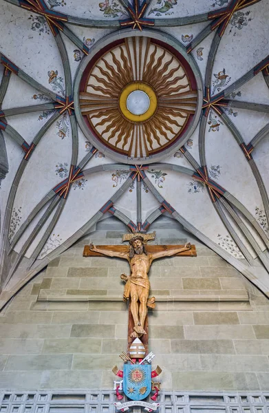 Costanza Germania Giugno 2023 Crocifisso Nell Atrio Della Cattedrale Nostra — Foto Stock