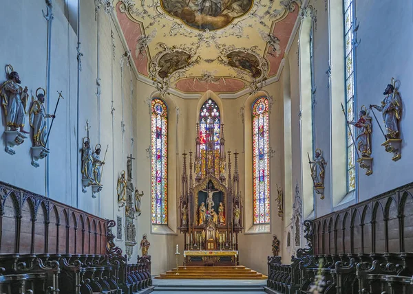 Constance Németország 2023 Június Oltár Szent István Templom Kórusával — Stock Fotó
