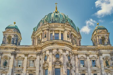 Berlin, Almanya, Berlin Katedrali 'nin yukarı görüşü (Berliner Dom)