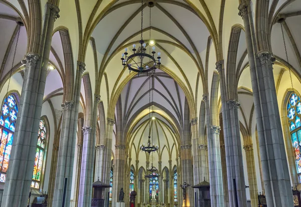 Petropolis Brazílie Prosince 2019 Nave Peter Cathedral — Stock fotografie