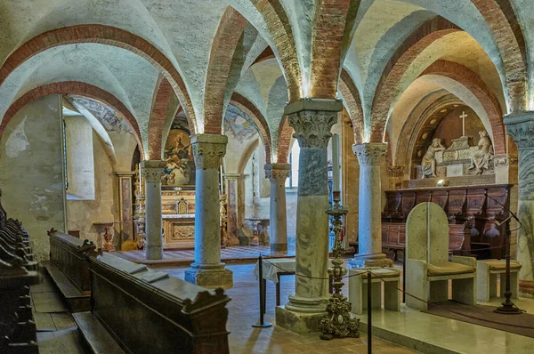 Parma Italië Februari 2020 Crypte Van Kathedraal Van Santa Maria — Stockfoto