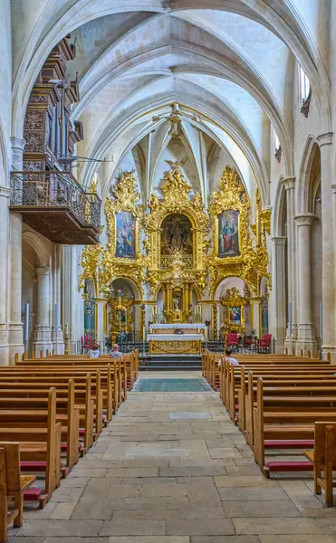 Alicante Spain August 2022 Nave Saint Mary Basilica — Stock Photo, Image