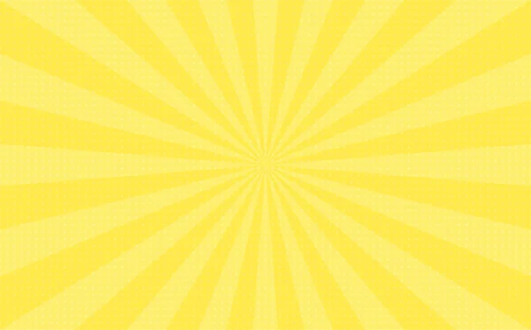 Abstrakcyjne Tło Eksplozji Kolorze Żółtym Gradientowym Plamkami Tekstury Efekt Olśnienia — Wektor stockowy
