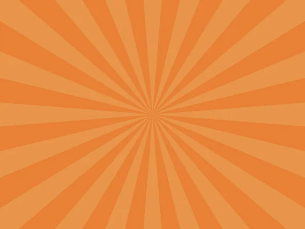 Fond Explosion Abstrait Dégradé Couleur Orange Effet Éblouissement Soleil Rayonne — Image vectorielle