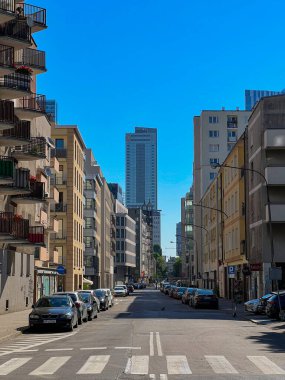 Varşova şehri manzarası